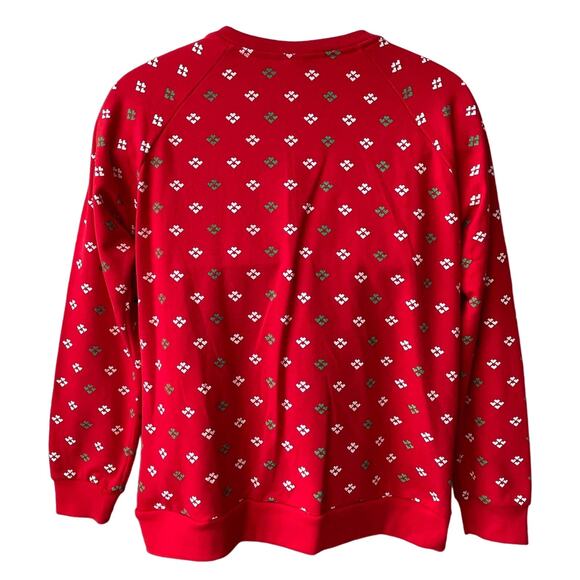 FREEZE Santa I've Been Good-ish Light Up Ugly Christmas Sweatshirt Size Large - Picture 2 of 4